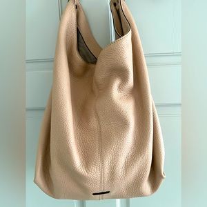 Rebecca Minkhoff designer leather hobo handbag